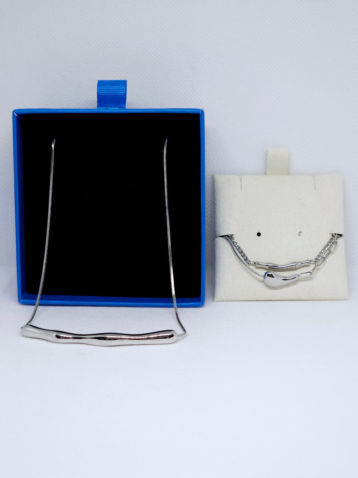 Bijoux argent sculptural moderne