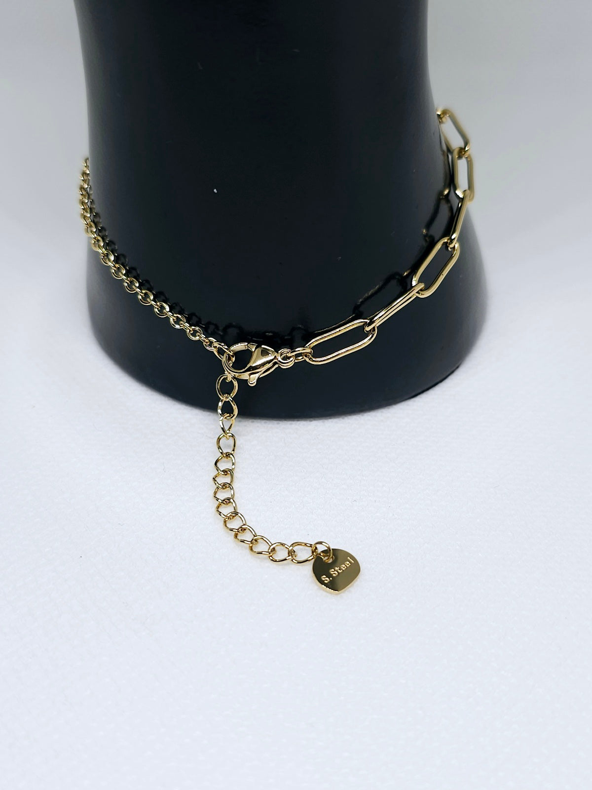 Bracelet chaîne doré femme élégant