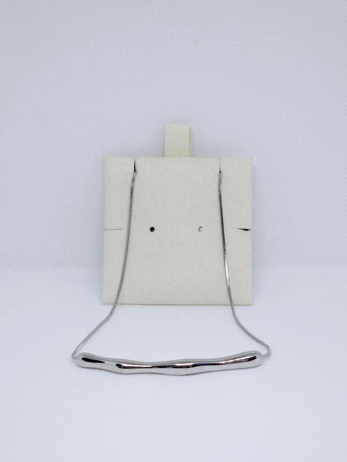 Bijoux argent sculptural moderne