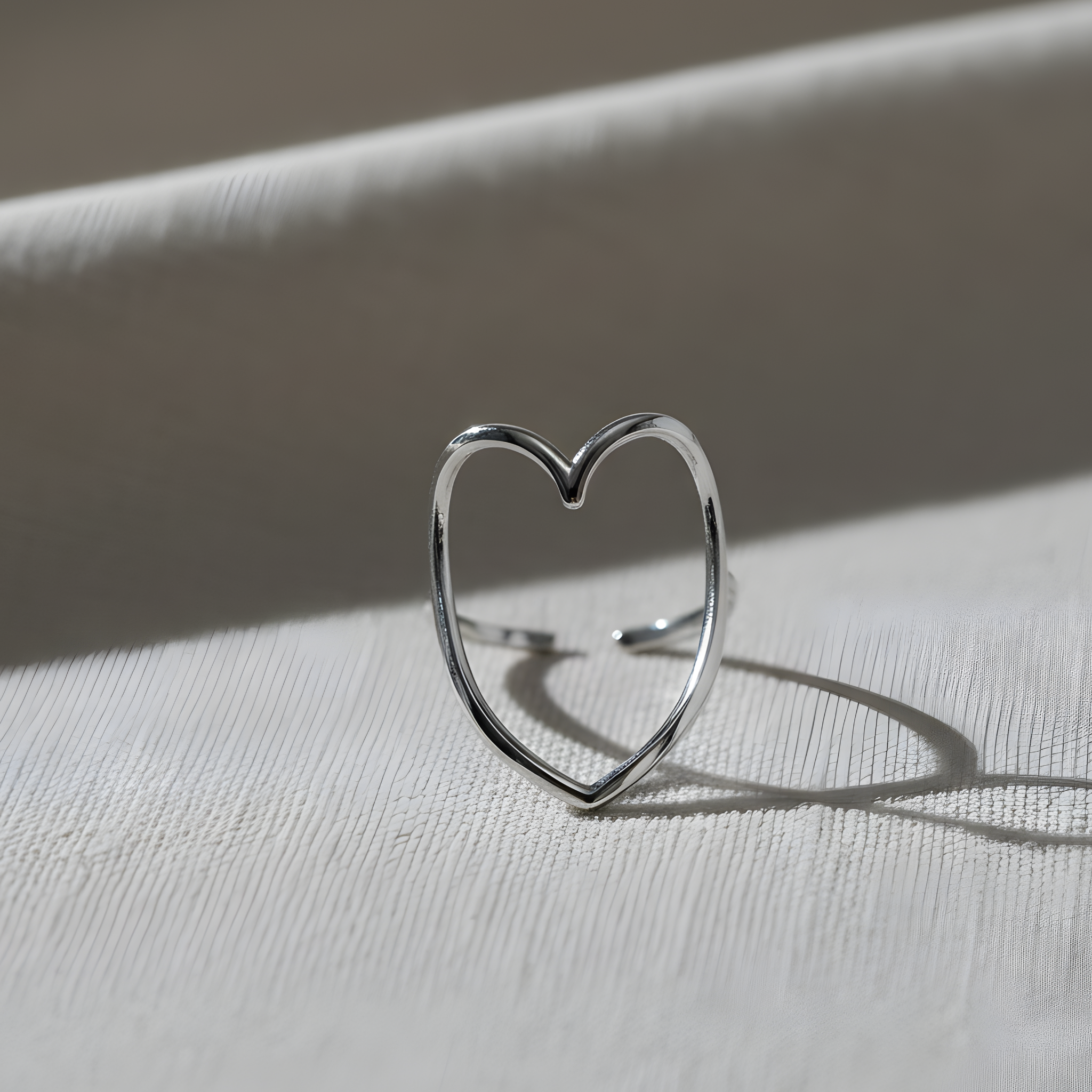 Bagues Ajustable Cornelia Argenté Acier 316