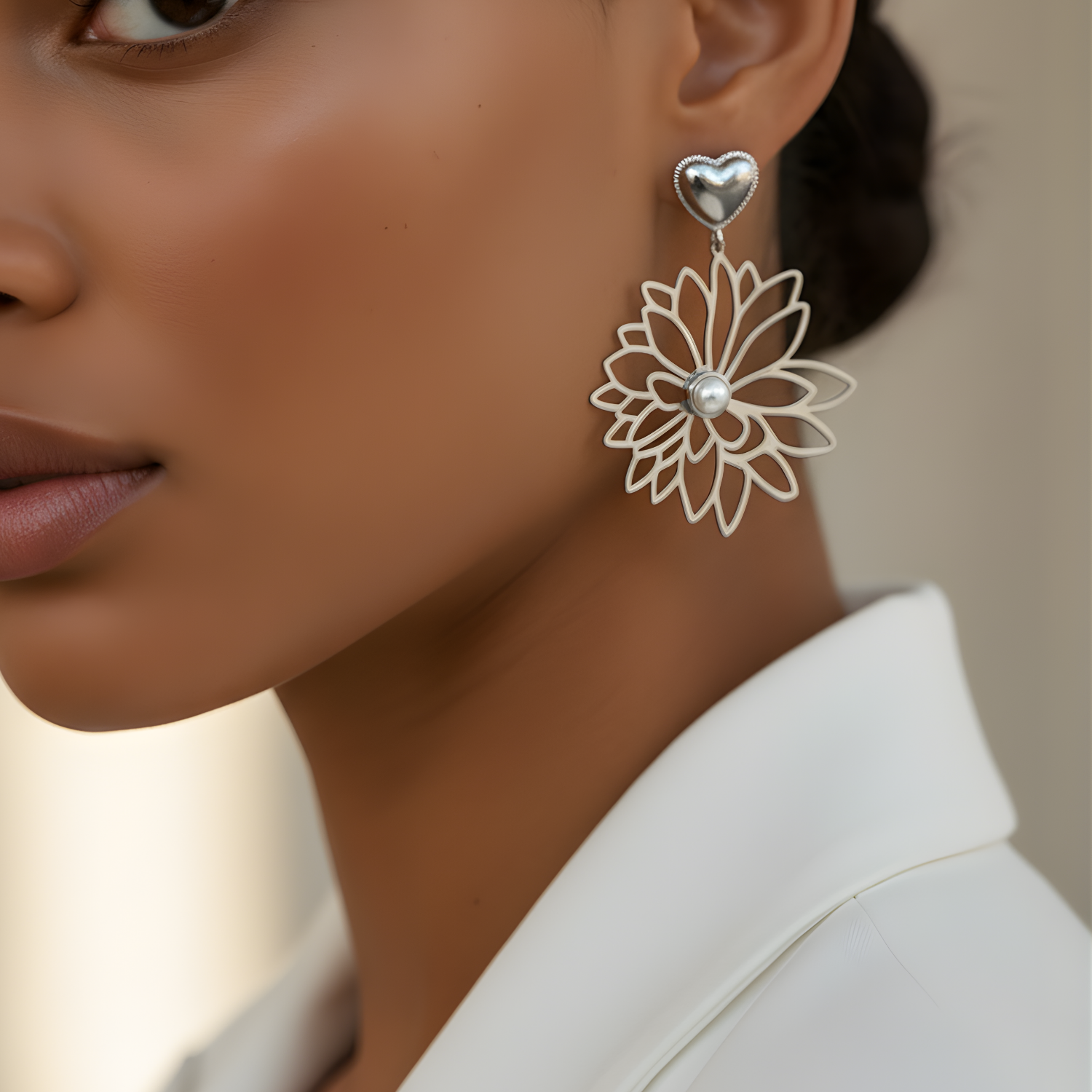 Boucles d'Oreille Harmonie en Acier Inoxydable