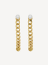 Boucle d'oreilles Chloé Golds en Acier Doré
