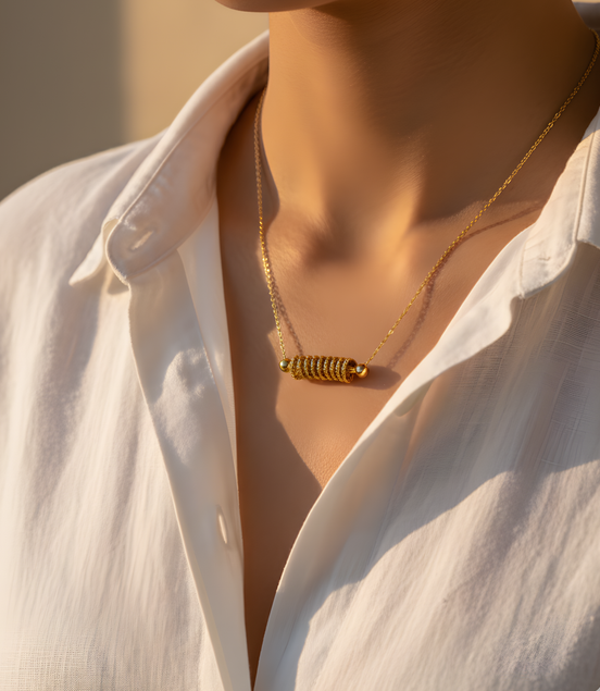 Collier Shelby Golds En Acier Inoxydable