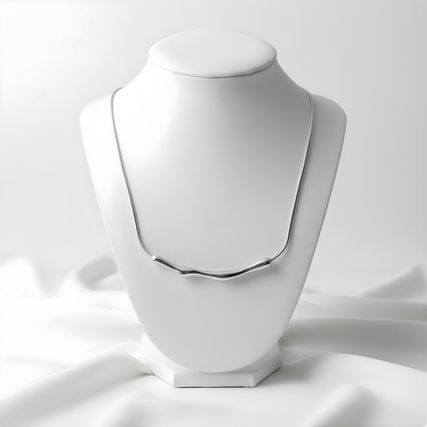 Set de bijoux en argent moderne et sculptural – Skylyvs