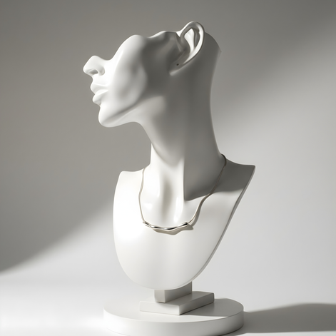 Set de bijoux en argent moderne et sculptural – Skylyvs