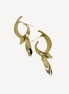 Boucles d’Oreilles Luna Twist™ Dorées