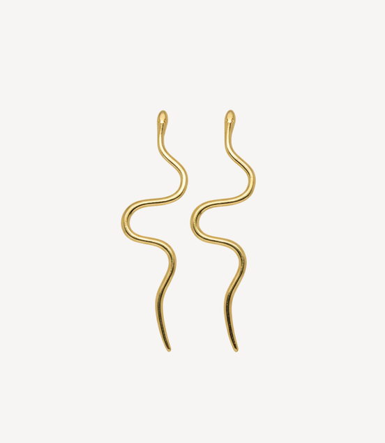 Boucle d'oreilles Claytone Golds Acier Doré