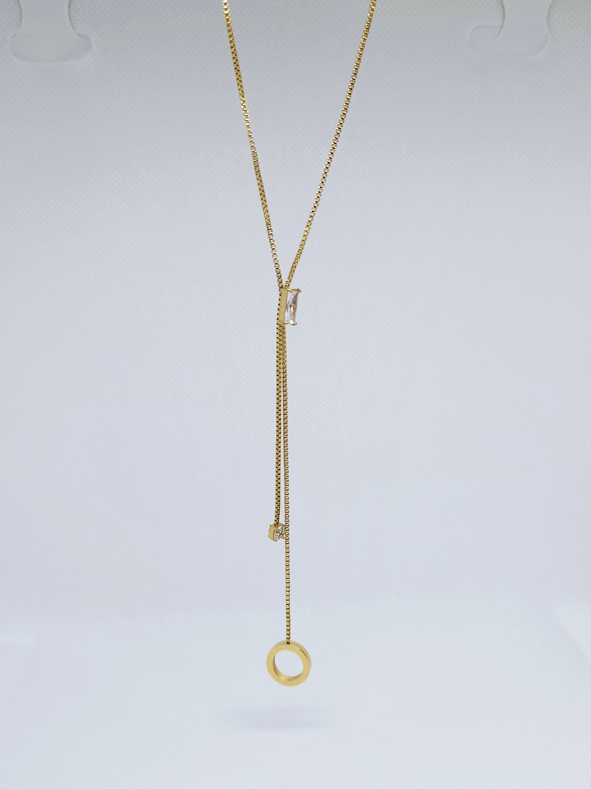 Collier Scarlett Golds Acier Jaune