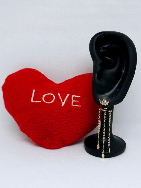 Boucles D'oreilles Pendante Livy Brillance Doré