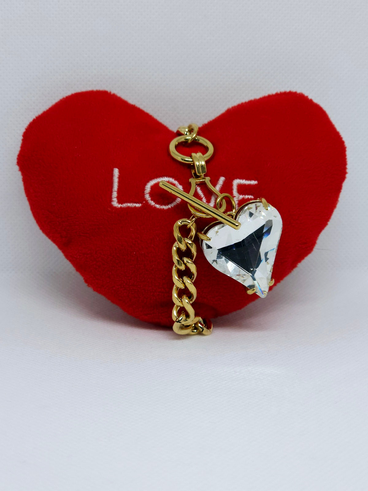 Noir Éternel Heart™ – Porte-Clés Bijou Cœur Cristal