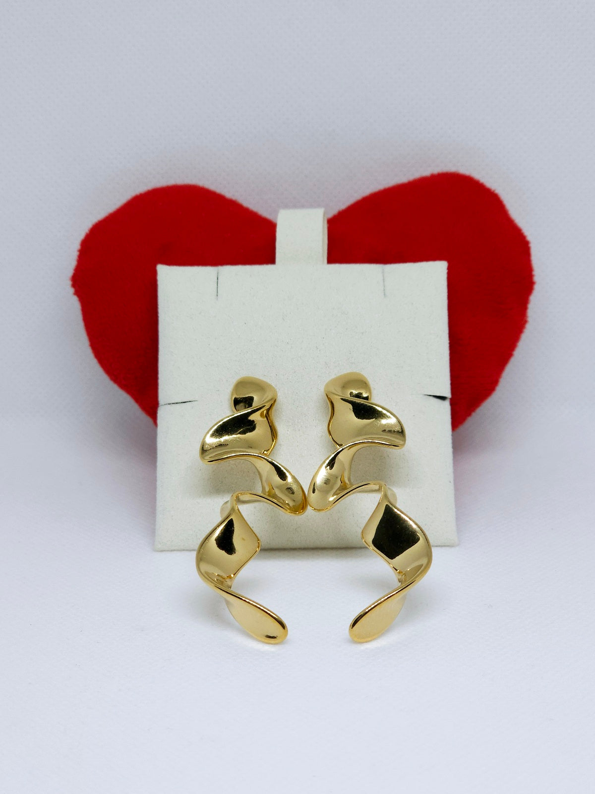 Boucles d’Oreilles Silver Flow Sculpt™