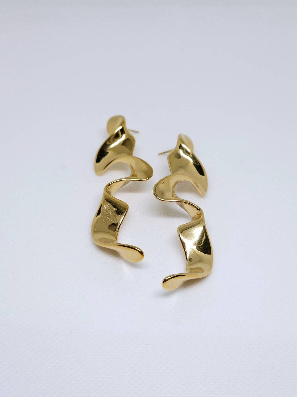 Boucles d’Oreilles Silver Flow Sculpt™