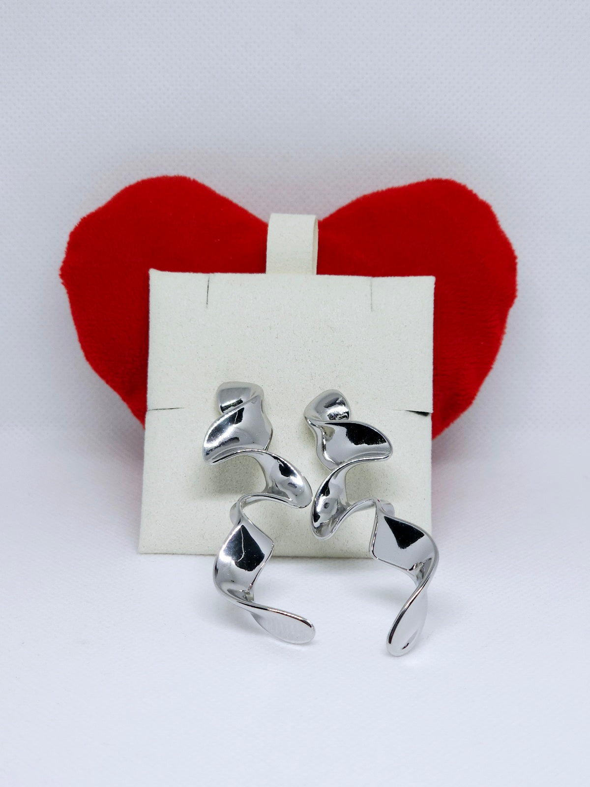 Boucles d’Oreilles Silver Flow Sculpt™