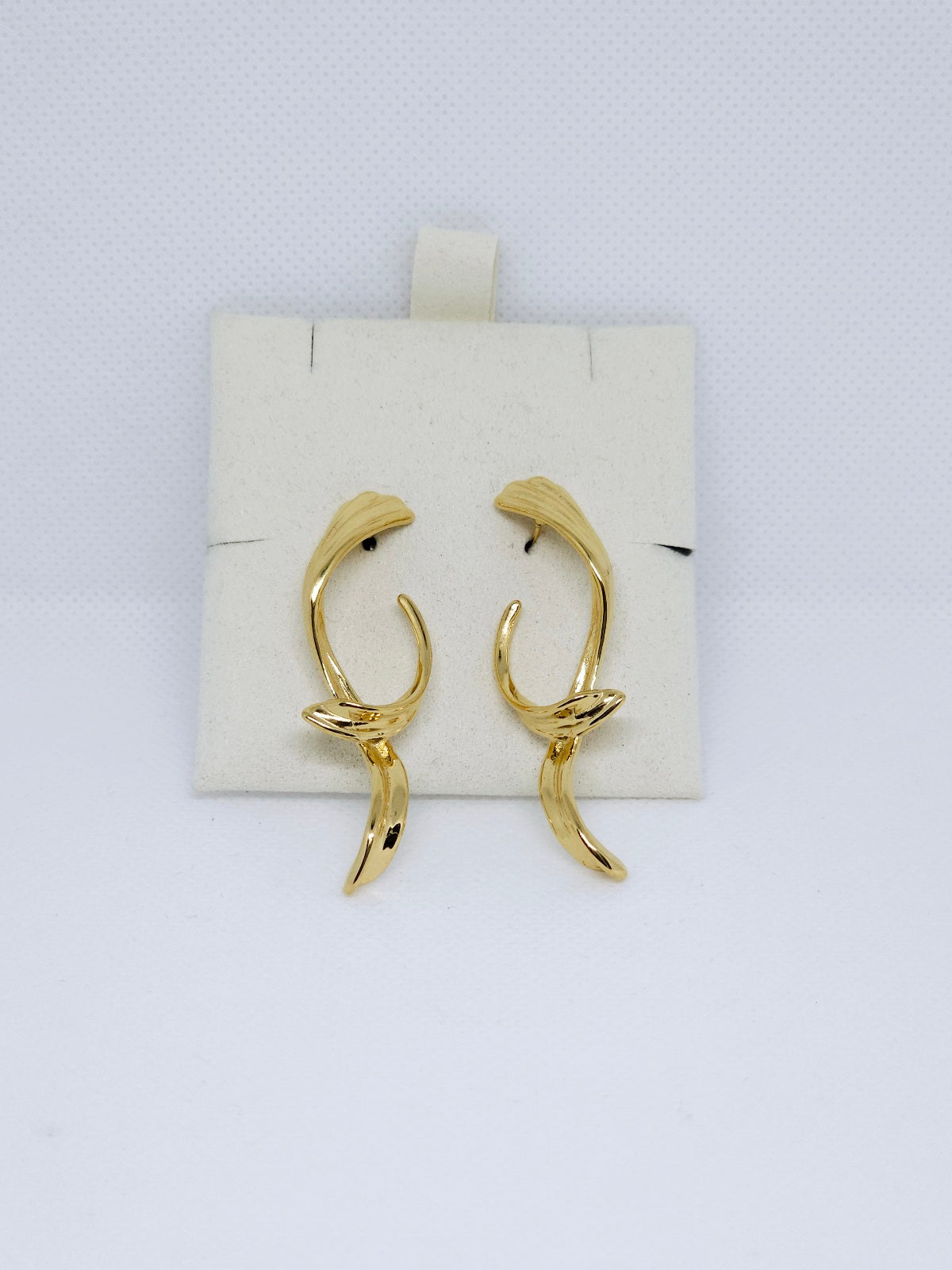 Boucles d’Oreilles Luna Twist™ Dorées