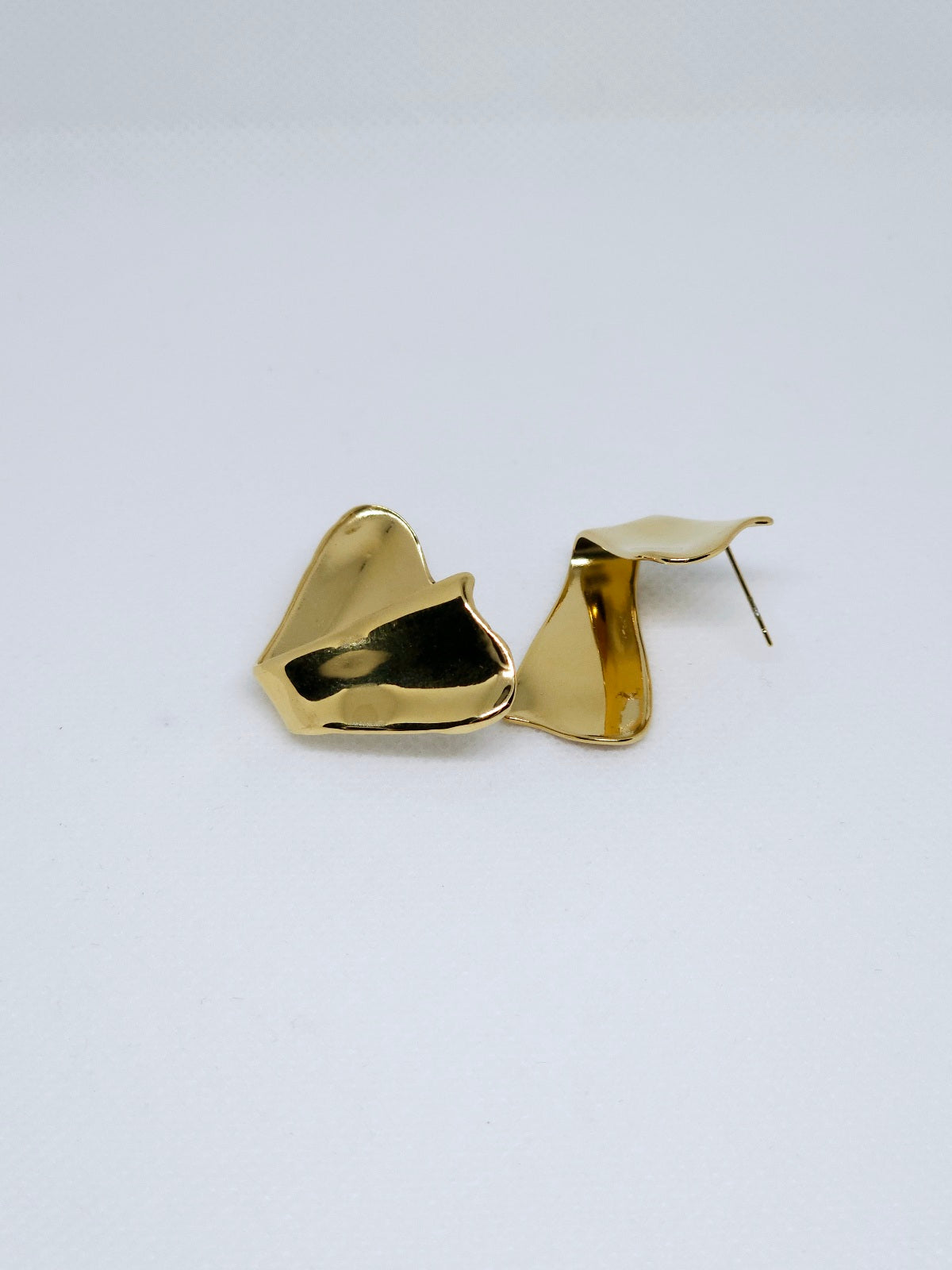 Boucles d’Oreilles Golden Wave Sculpt™