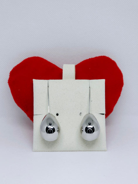 Éclat Pur Drop™ – Boucles d’Oreilles Goutte Miroir