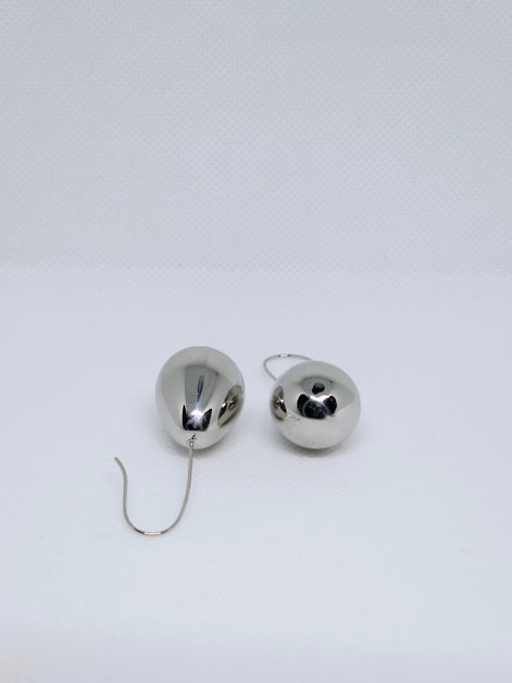 Éclat Pur Drop™ – Boucles d’Oreilles Goutte Miroir