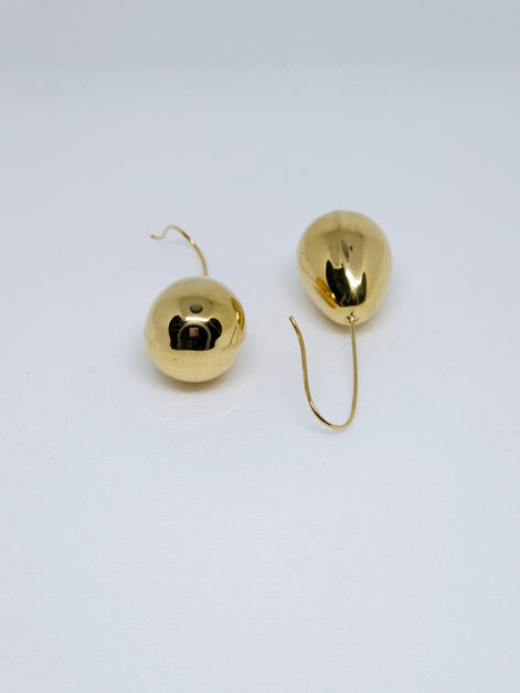 Éclat Pur Drop™ – Boucles d’Oreilles Goutte Miroir