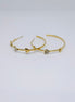 Golden Heart Glow™ Hoop Earrings