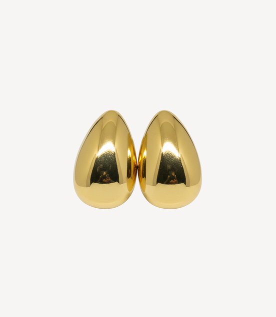 Boucle d'oreilles Sheron Golds En Acier Doré