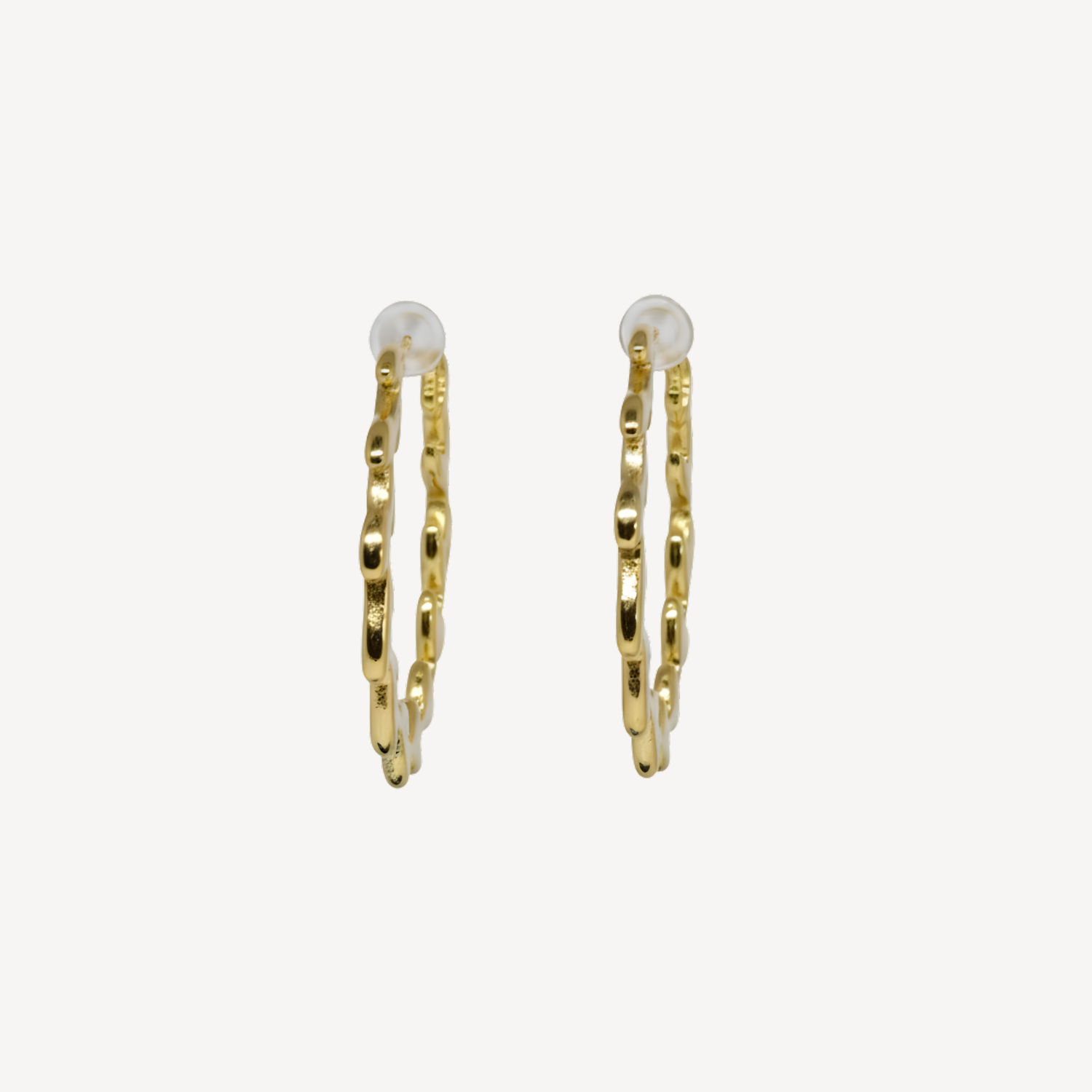 Boucle d'oreilles Créoles Clarence Golds