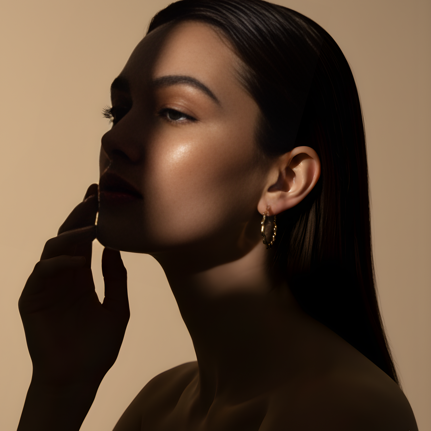 Boucle d'oreilles Créoles Clarence Golds