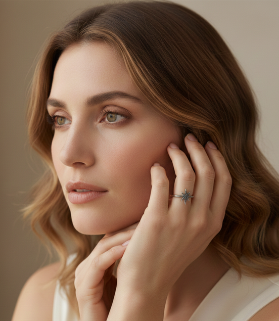 Bagues Ajustables Faith en Acier Inoxydable