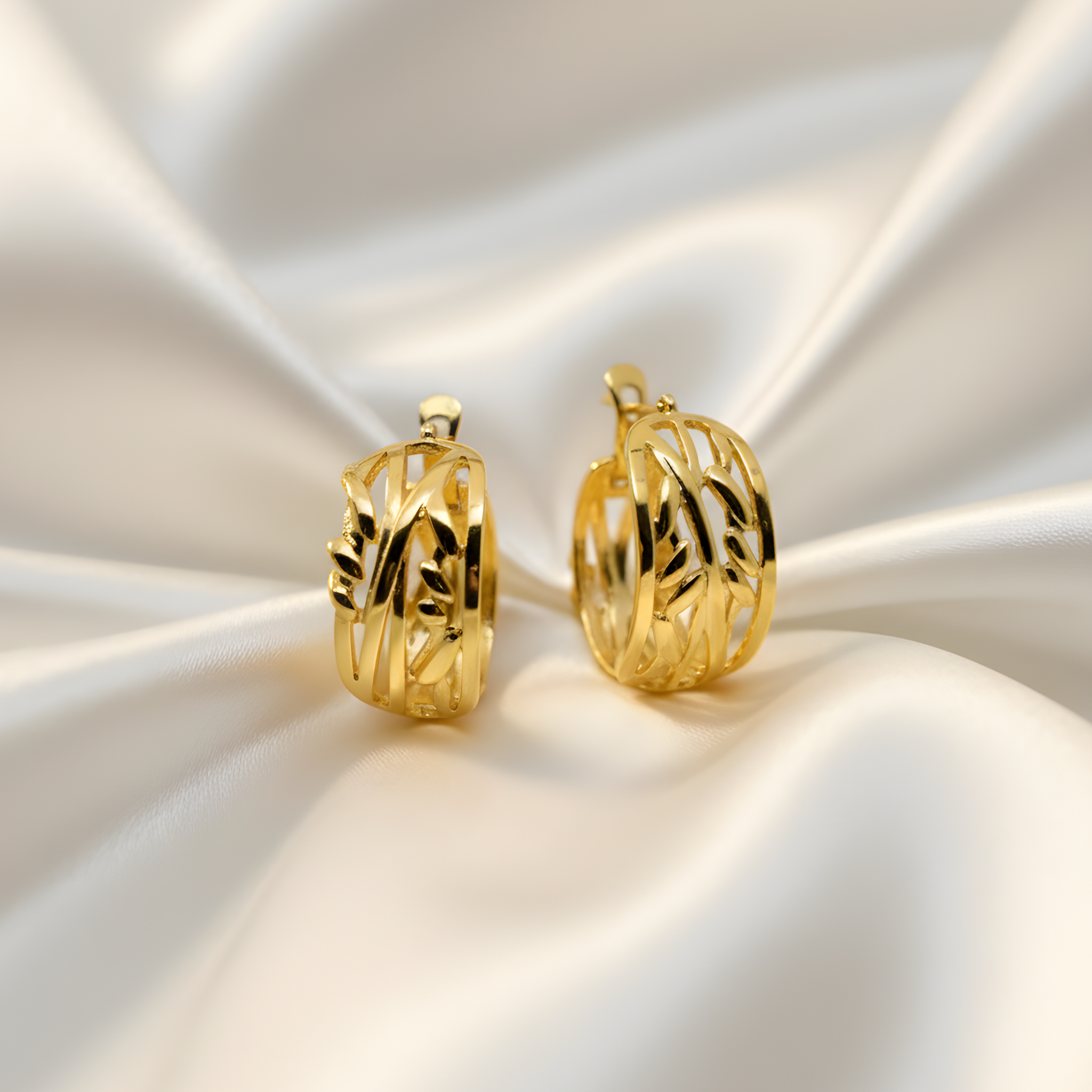 Boucles d'oreilles Léna Créole Golds