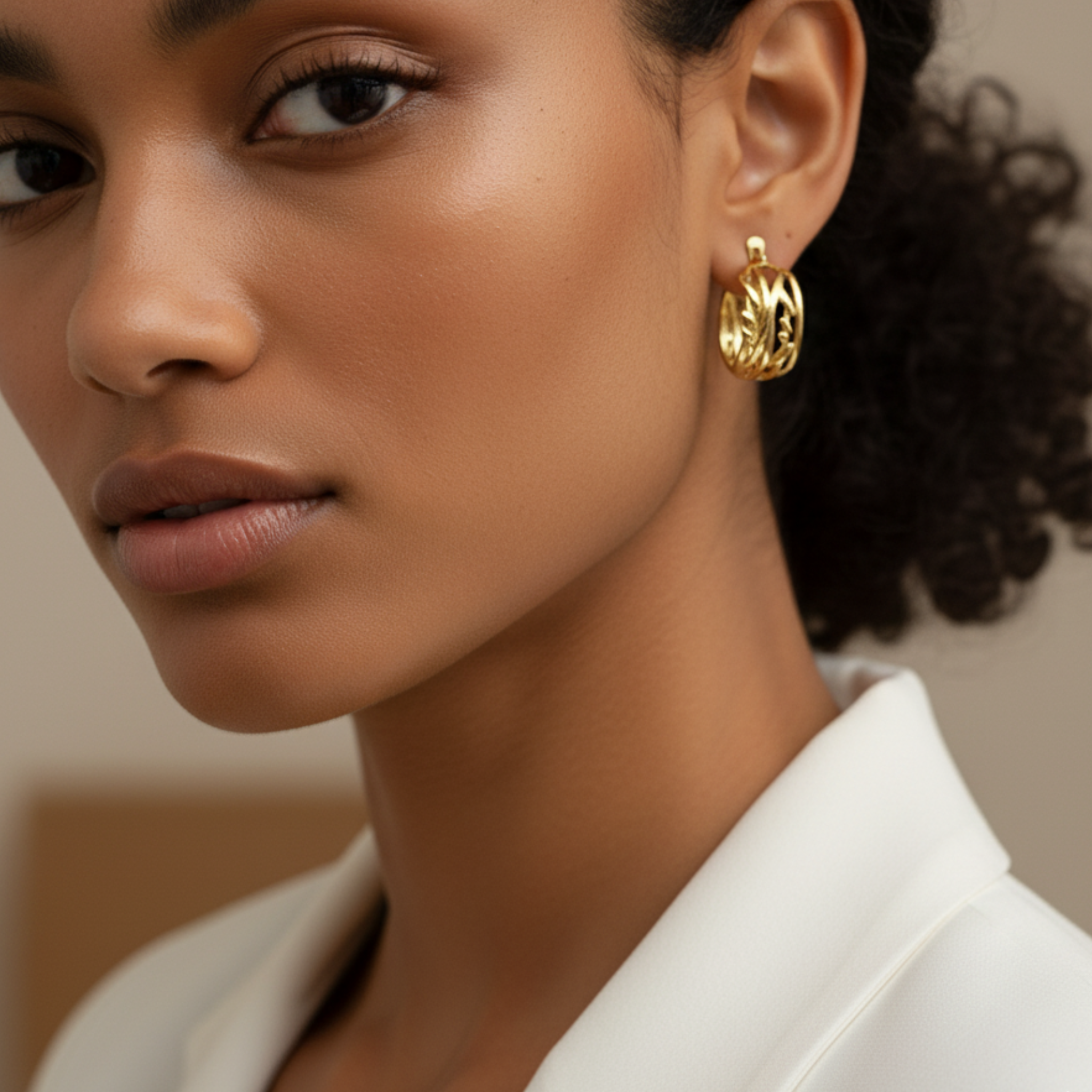 Boucles d'oreilles Léna Créole Golds