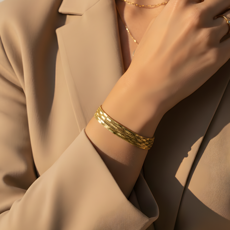 Bracelet Paige Chaîne en Acier Inoxydable