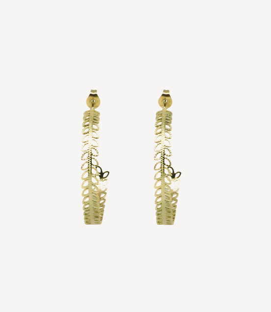 Boucles d'oreilles Courtney Créoles Golds