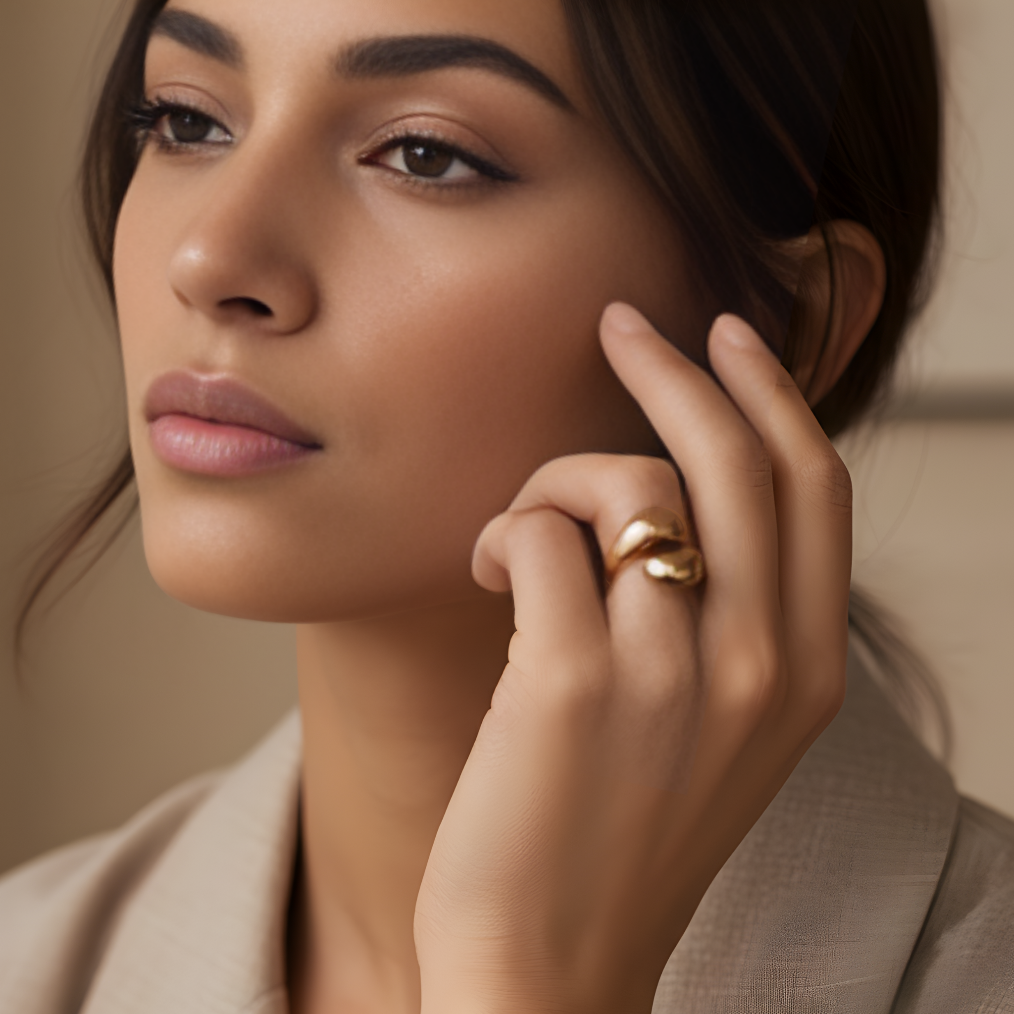 Coffret Bijoux Boucles D'oreilles et Bagues