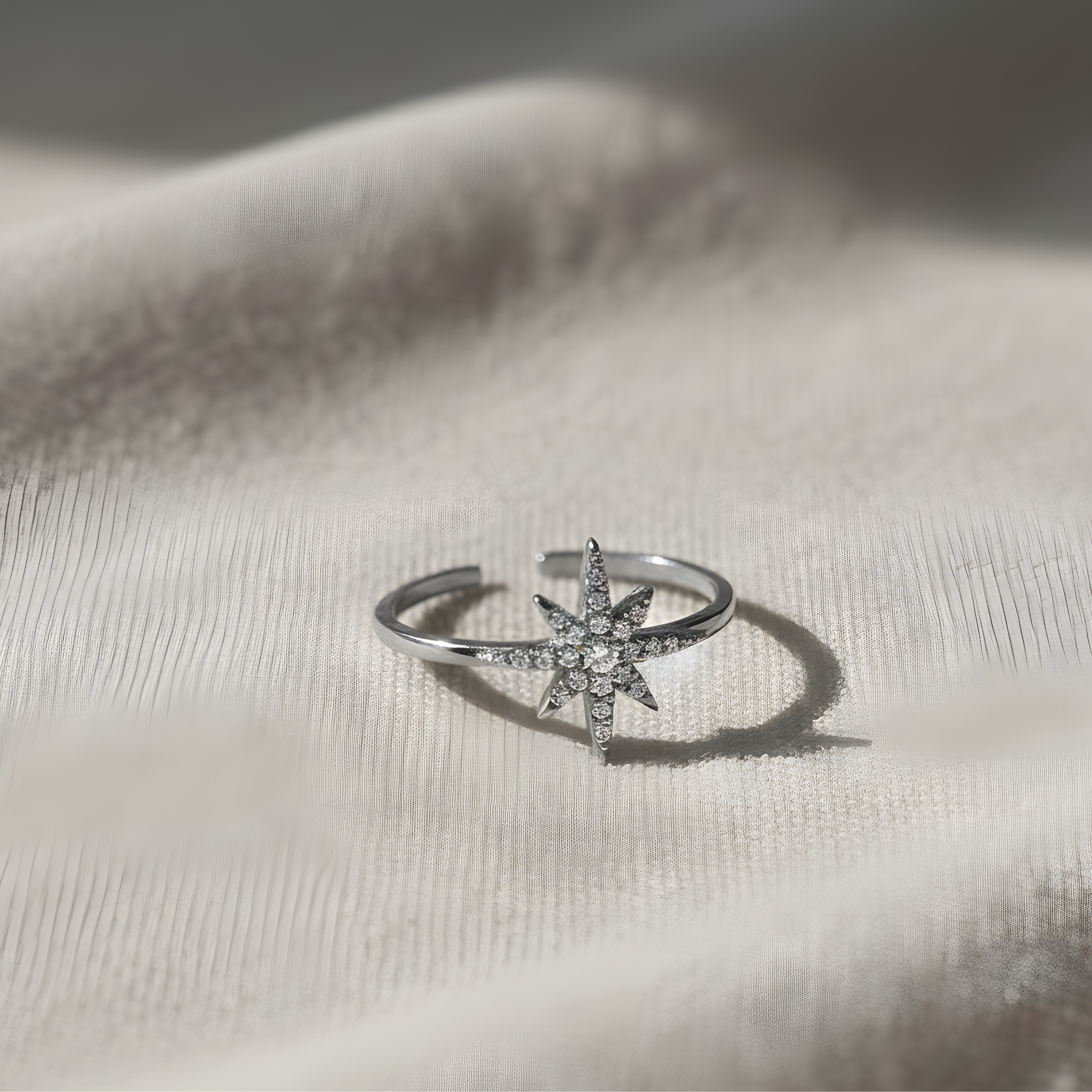 Bagues Ajustables Faith en Acier Inoxydable