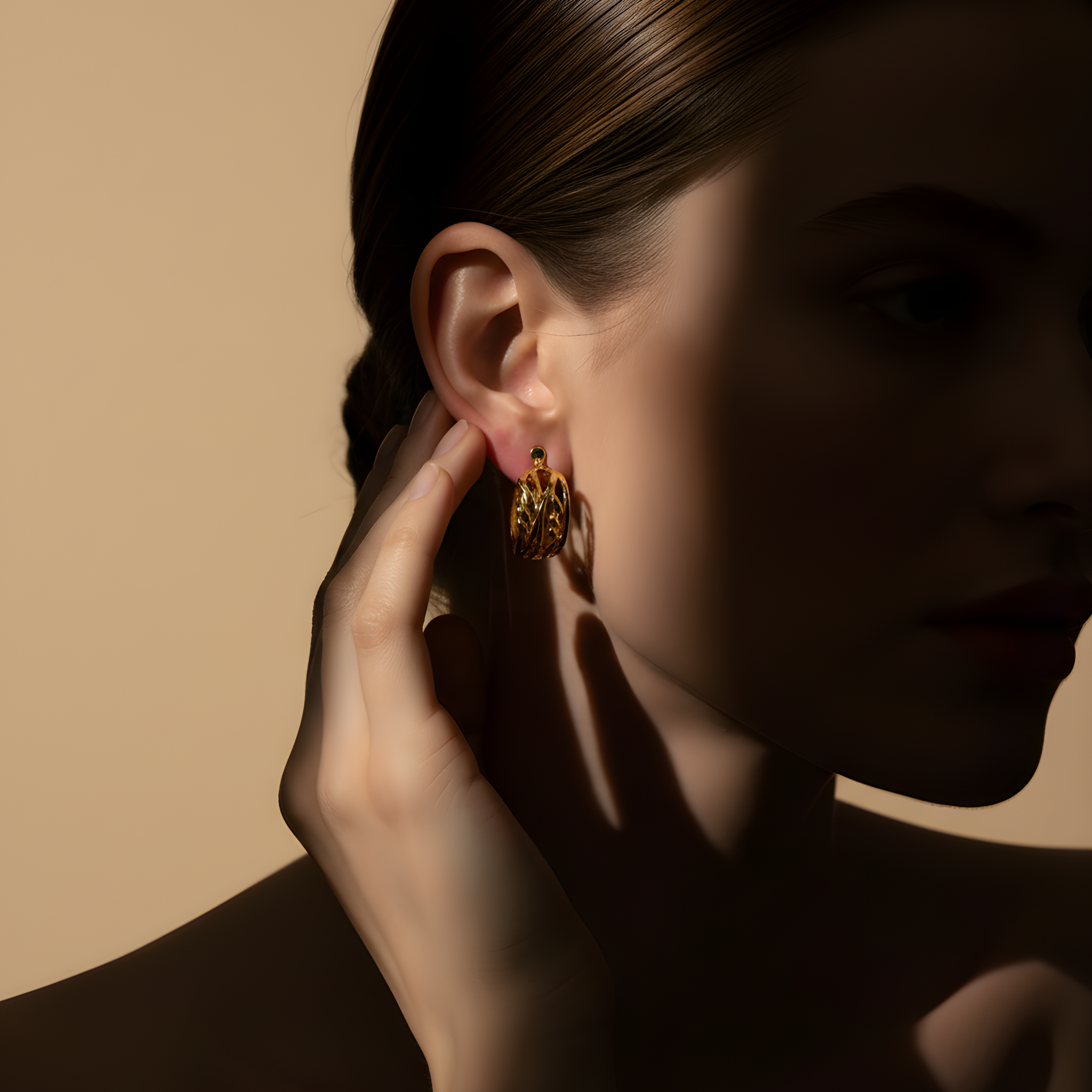 Boucles d'oreilles Léna Créole Golds