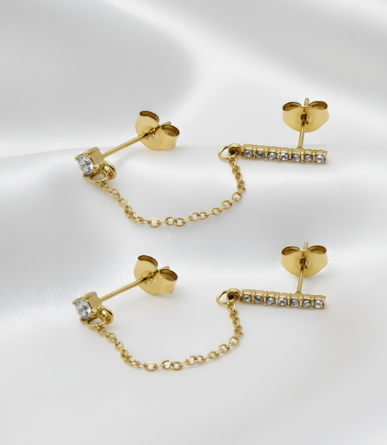 Piercings D'oreilles Colline Fin En Acier Inoxydable