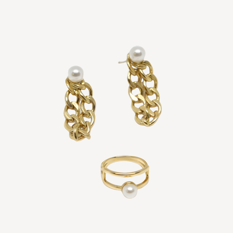 Coffret Bijoux Boucles D'oreilles et Bagues