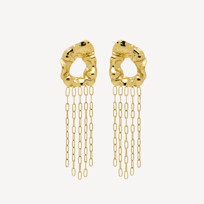 Boucles d'Oreilles Keisha en Acier Inoxydable