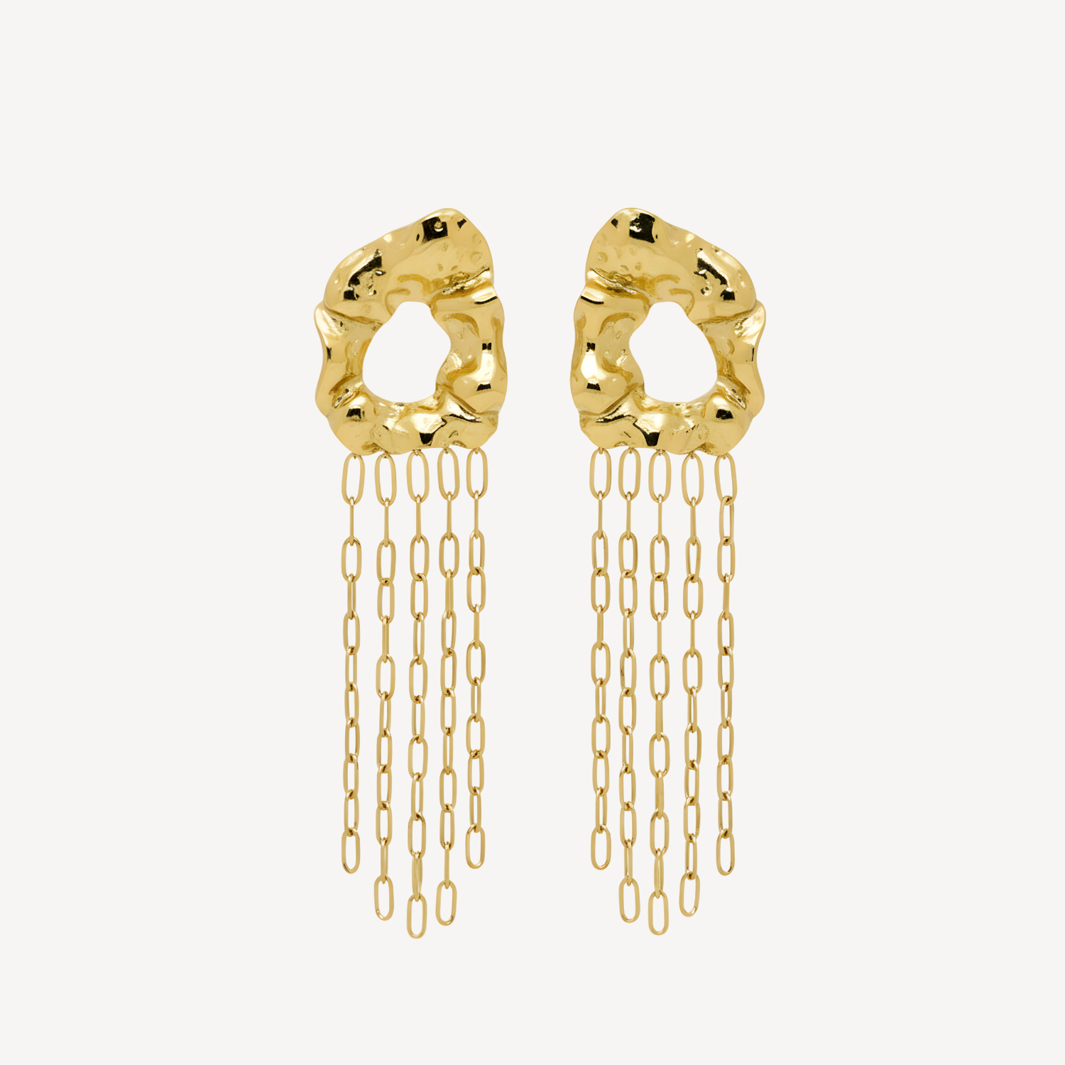 Boucles d'Oreilles Keisha en Acier Inoxydable