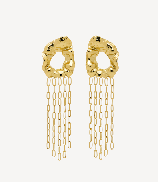 Boucles d'Oreilles Keisha en Acier Inoxydable