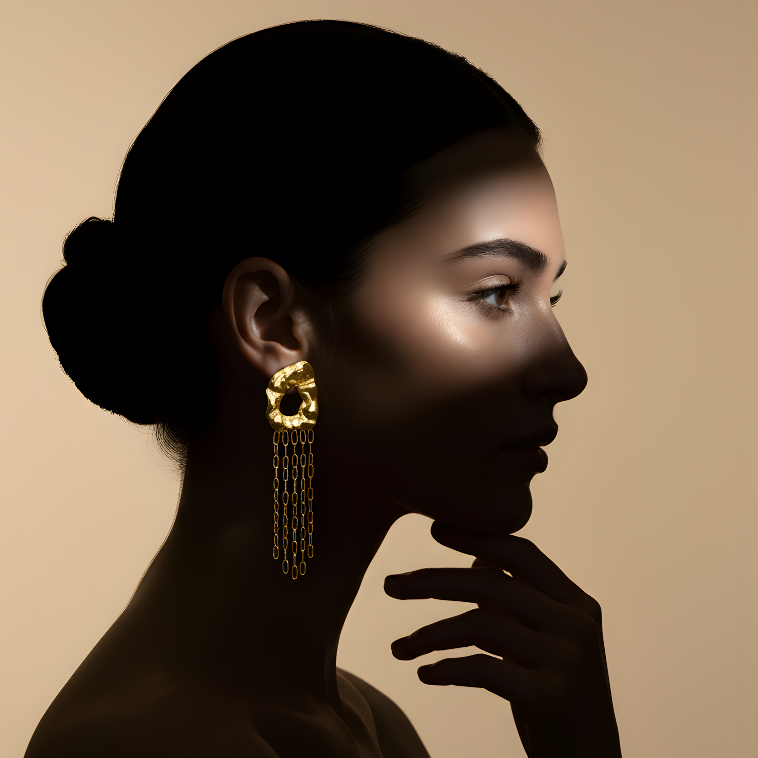 Boucles d'Oreilles Keisha en Acier Inoxydable