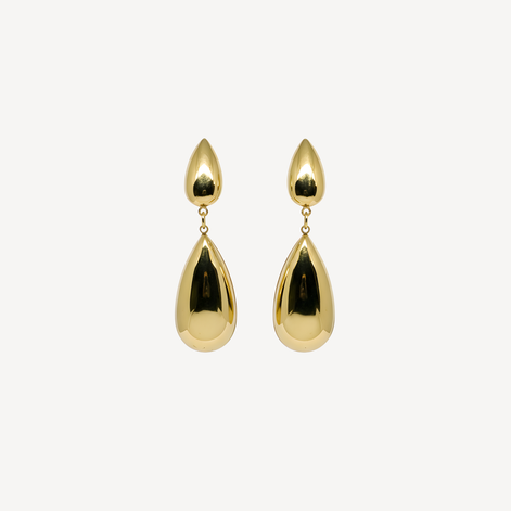 Boucles D'oreilles Calypso Golds En Acier Inoxydable