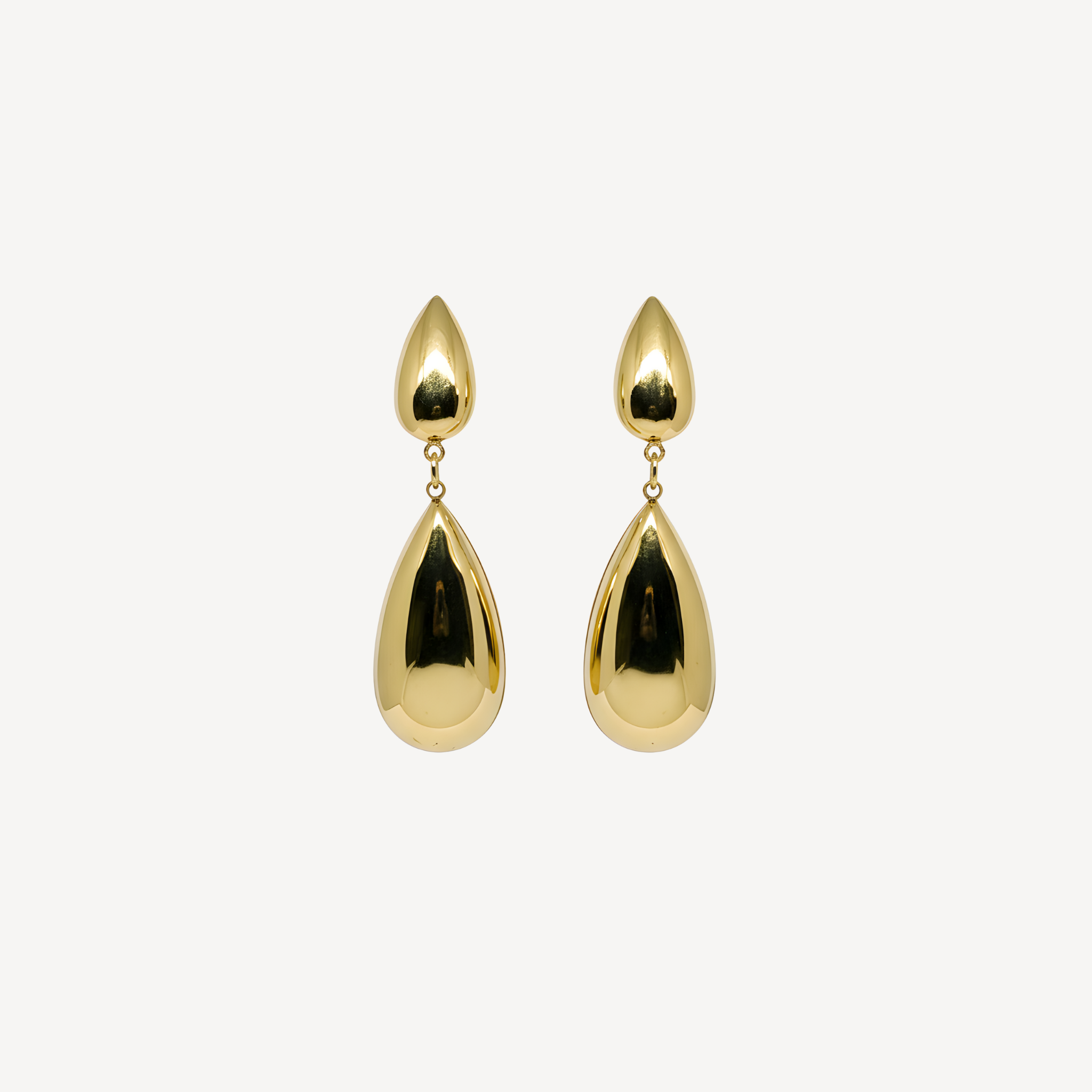 Boucles D'oreilles Calypso Golds En Acier Inoxydable