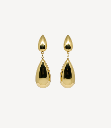 Boucles D'oreilles Calypso Golds En Acier Inoxydable