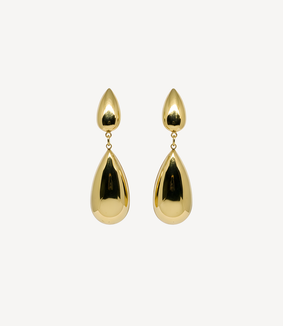 Boucles D'oreilles Calypso Golds En Acier Inoxydable