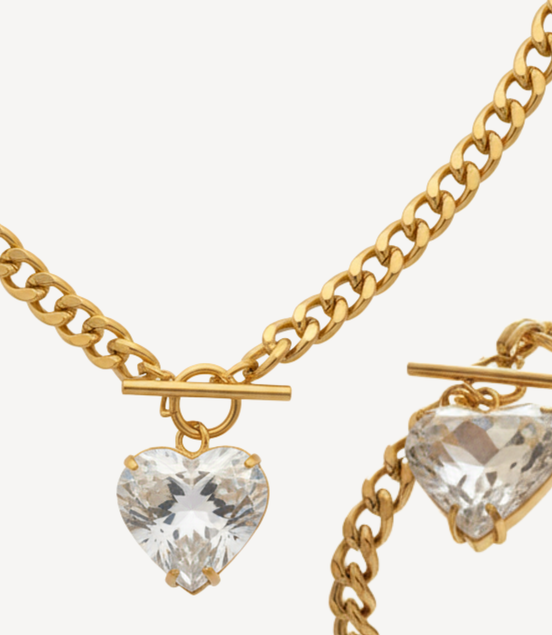 Coffrets Bijoux Colliers - Bracelets En Coeur