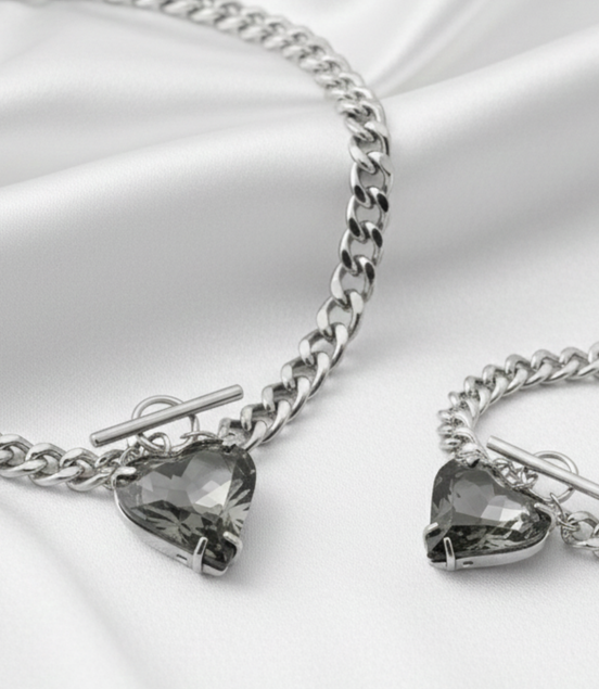 Coffrets Bijoux Colliers - Bracelets En Coeurs