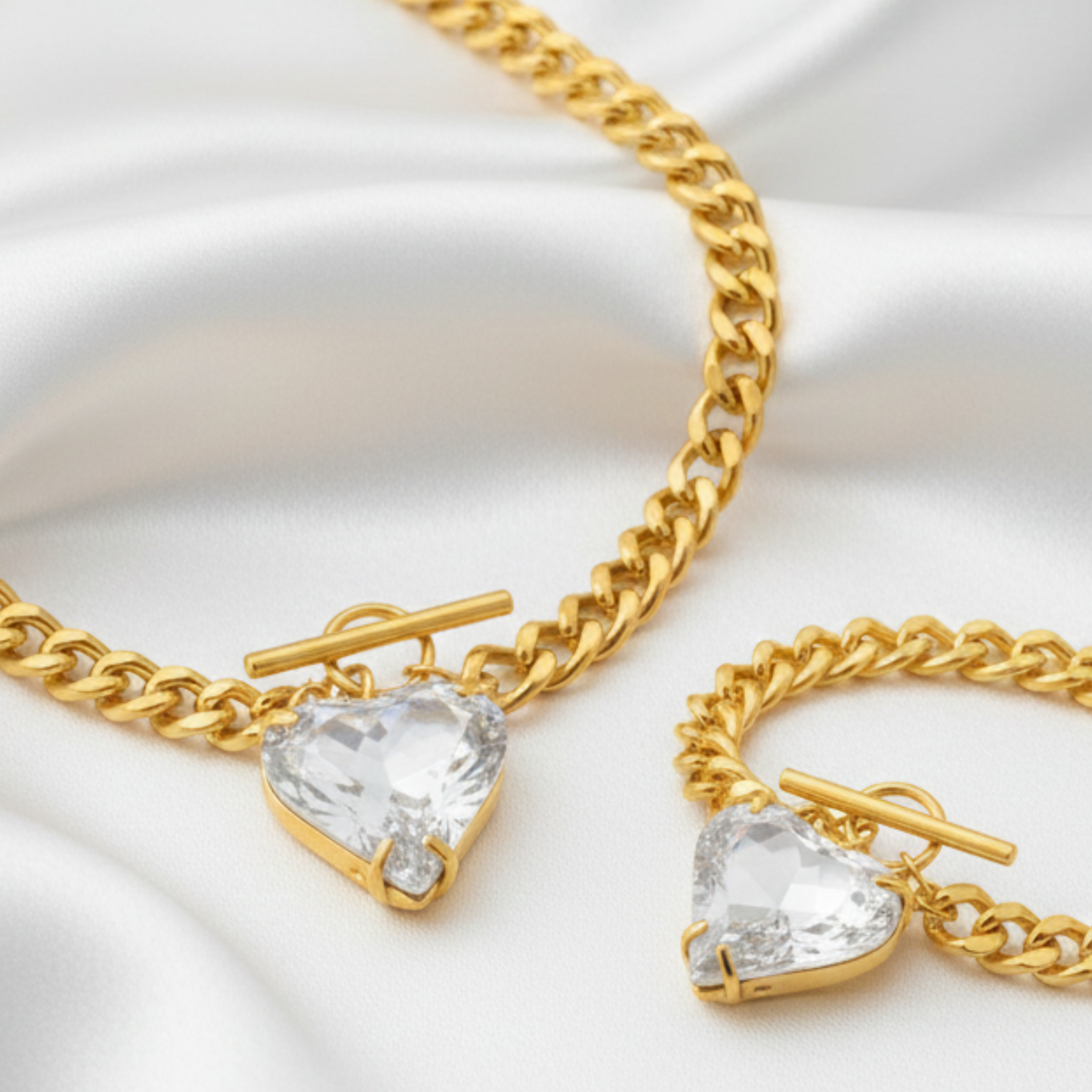 Coffrets Bijoux Colliers - Bracelets En Coeur