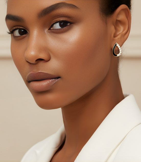 Piercing Oreille Mia En Acier Inoxydable