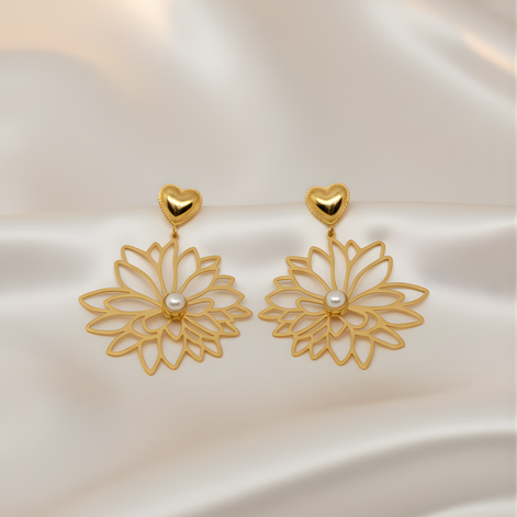 Boucles d'Oreille Harmonie en Acier Inoxydable