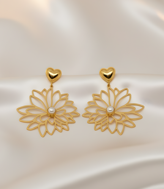 Boucles d'Oreille Harmonie en Acier Inoxydable